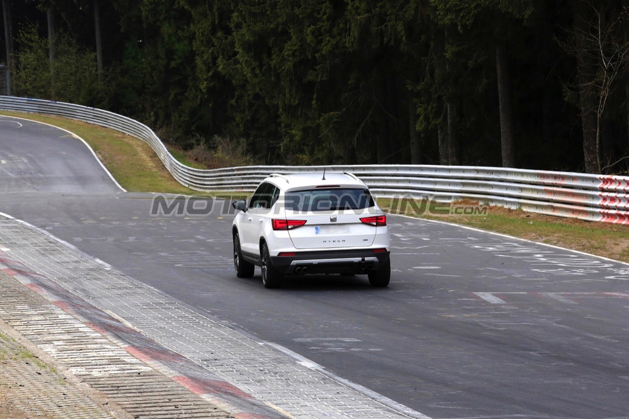 SEAT Ateca CUPRA - Foto spia 27-04-2017