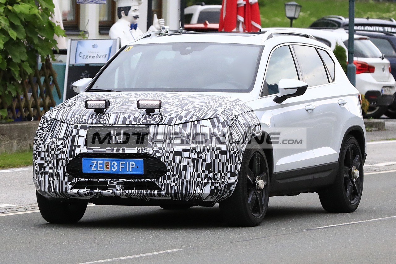Seat Ateca facelift - Foto spia 10-7-2019