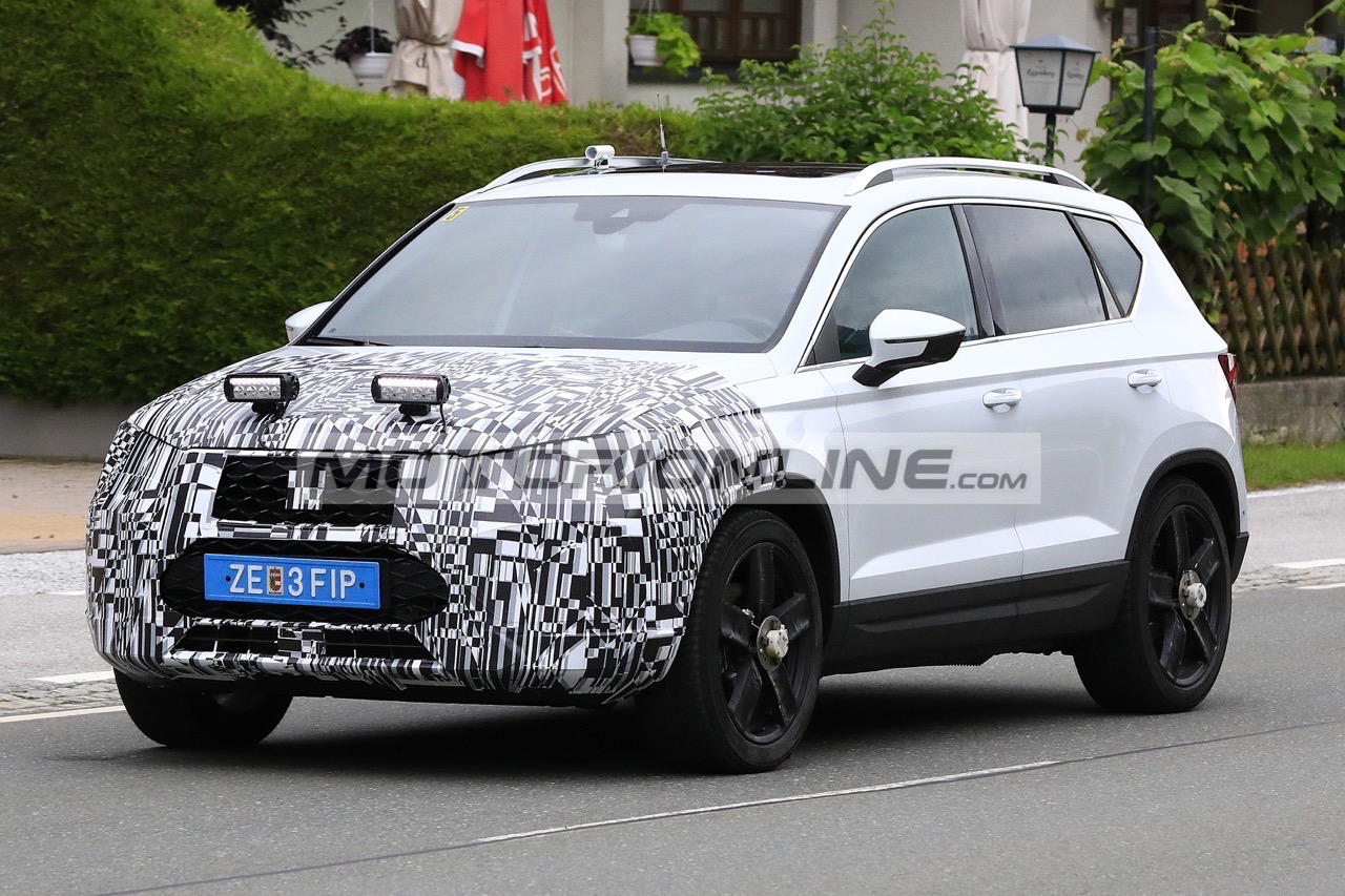 Seat Ateca facelift - Foto spia 10-7-2019