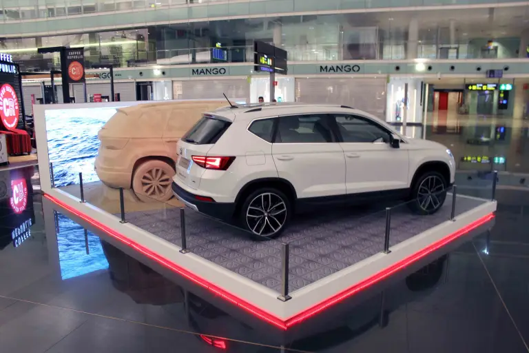 SEAT Ateca - Scultura di sabbia - 2