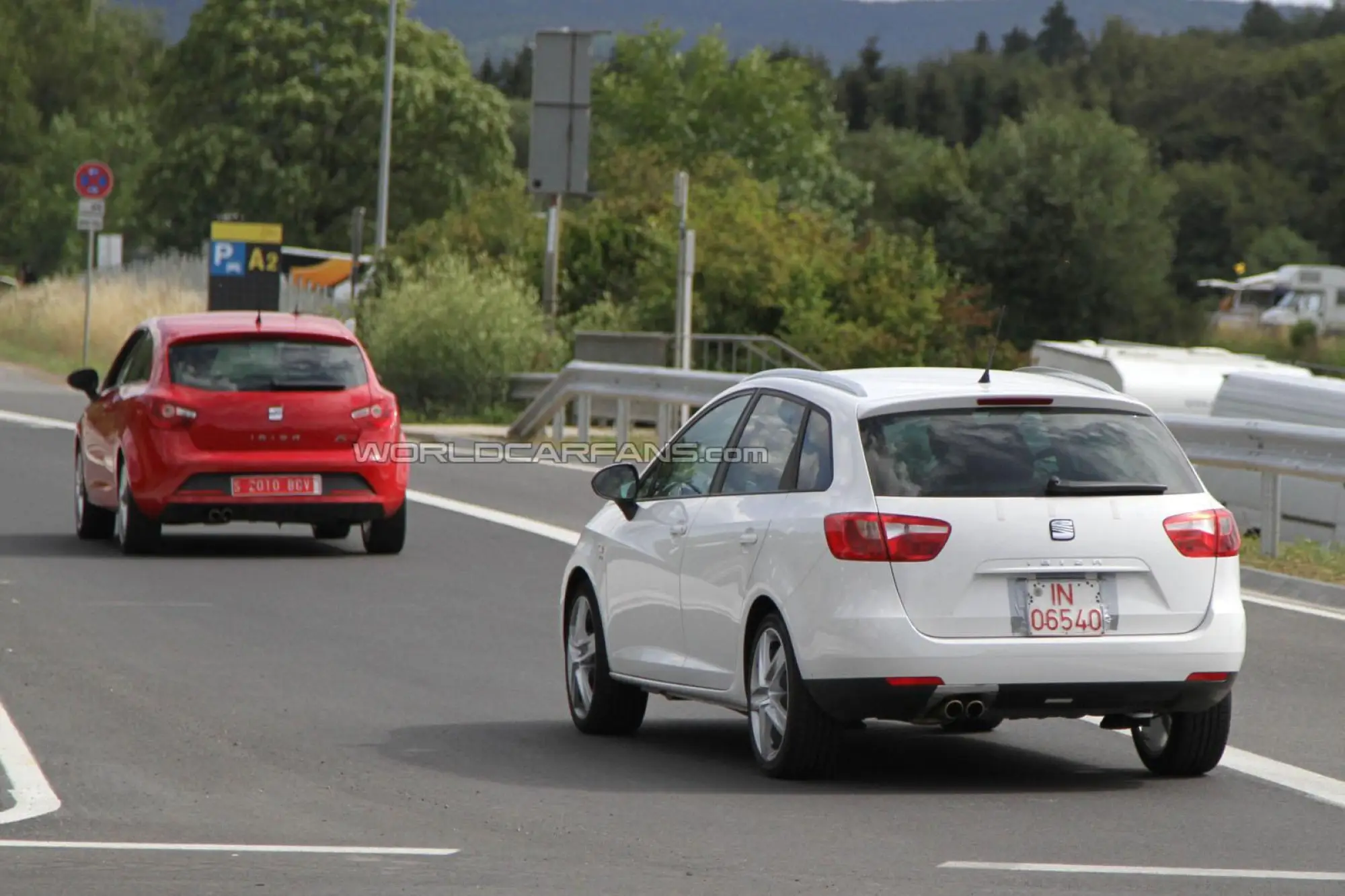 Seat ibiza ST FR foto spia luglio 2011 - 5