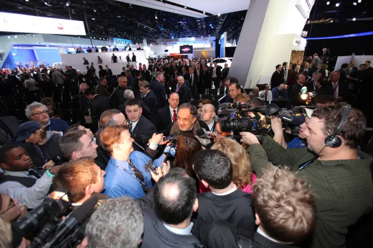Sergio Marchionne - CEO di FIAT e Chrysler - Salone di Detroit 2012 - 1