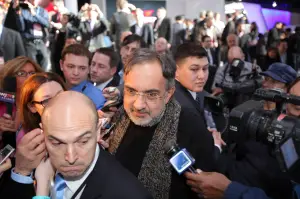 Sergio Marchionne - CEO di FIAT e Chrysler - Salone di Detroit 2012