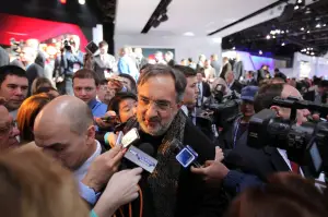 Sergio Marchionne - CEO di FIAT e Chrysler - Salone di Detroit 2012