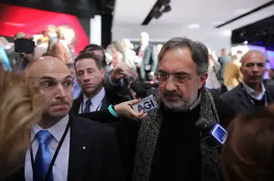 Sergio Marchionne - CEO di FIAT e Chrysler - Salone di Detroit 2012