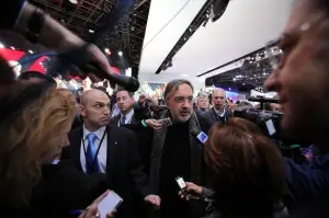 Sergio Marchionne - CEO di FIAT e Chrysler - Salone di Detroit 2012