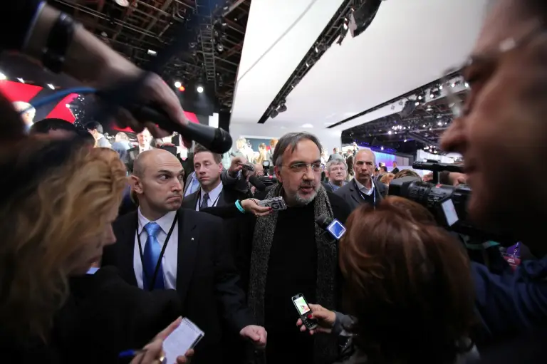 Sergio Marchionne - CEO di FIAT e Chrysler - Salone di Detroit 2012 - 21