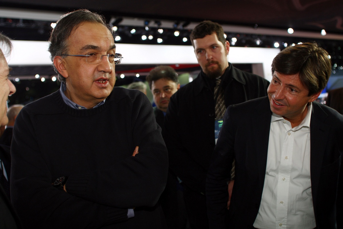 Sergio Marchionne - CEO FIAT / Chrysler al Salone di Detroit 2011