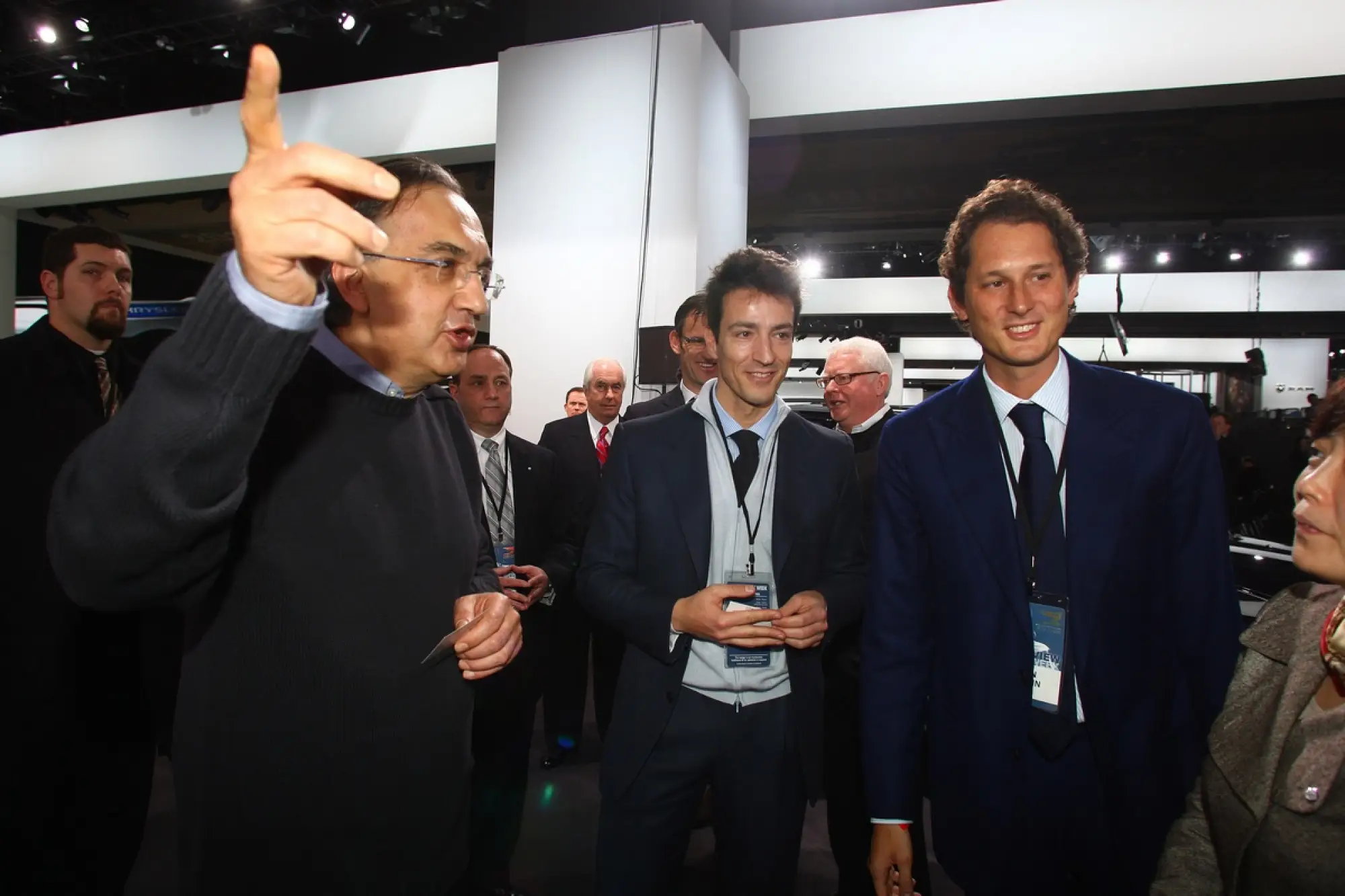 Sergio Marchionne - CEO FIAT / Chrysler al Salone di Detroit 2011 - 2
