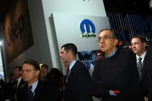 Sergio Marchionne - CEO FIAT / Chrysler al Salone di Detroit 2011