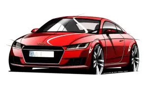 Sketch Audi TT MY 2015 - 1