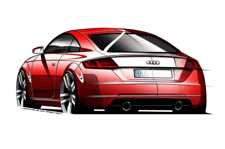 Sketch Audi TT MY 2015 - 2