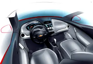 Sketch Chevrolet Agile - 3