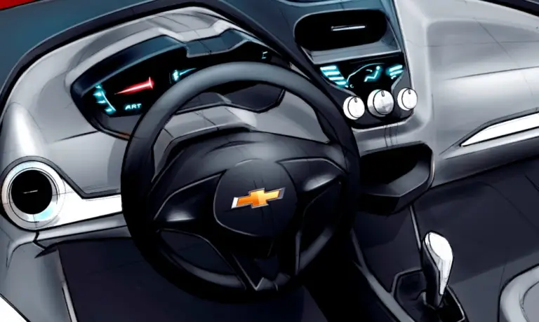 Sketch Chevrolet Agile - 6