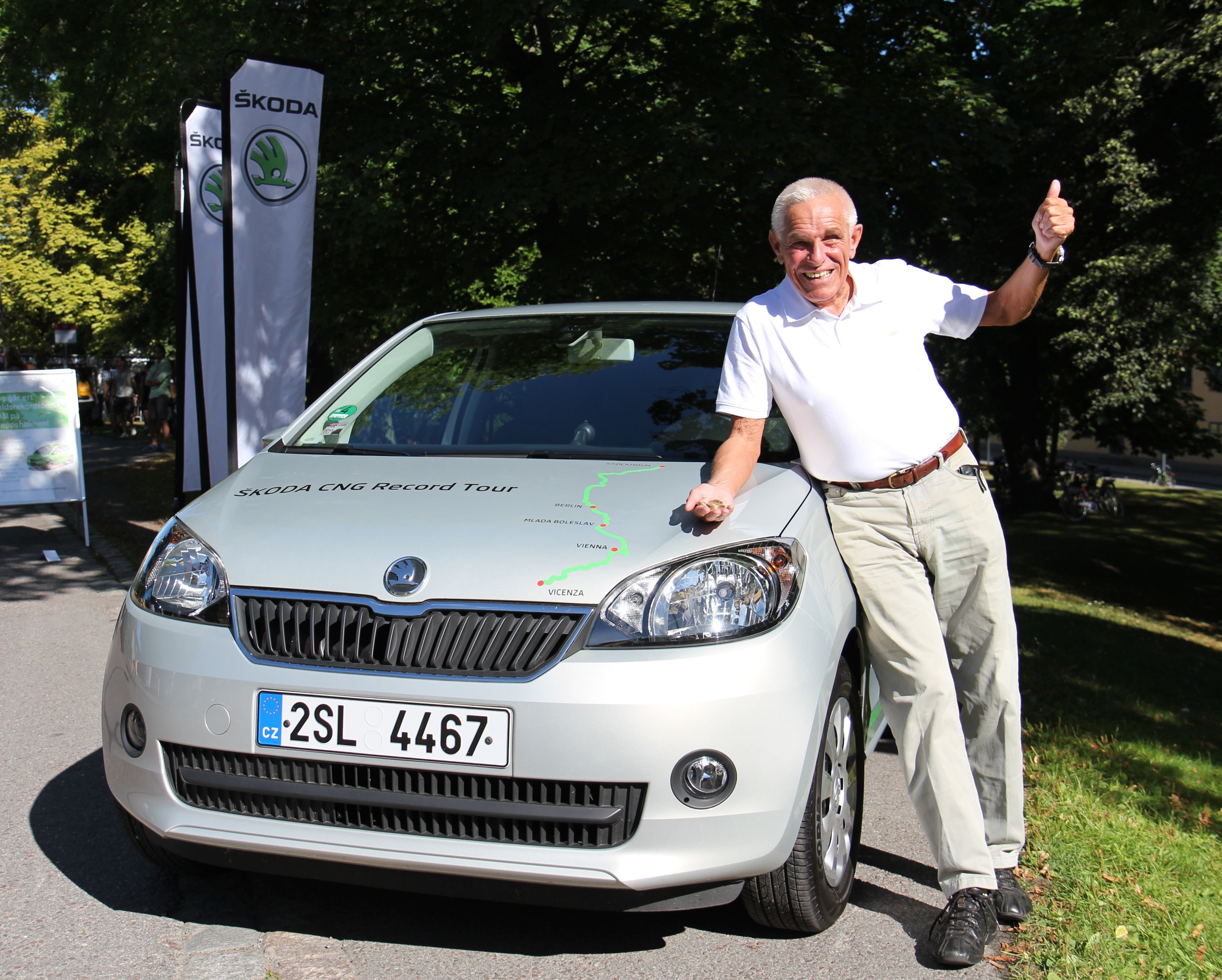 Skoda Citigo - CNG Tour