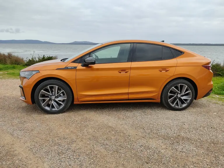 Skoda Enyaq Coupe iV 2022 - Prova Argentario - 8