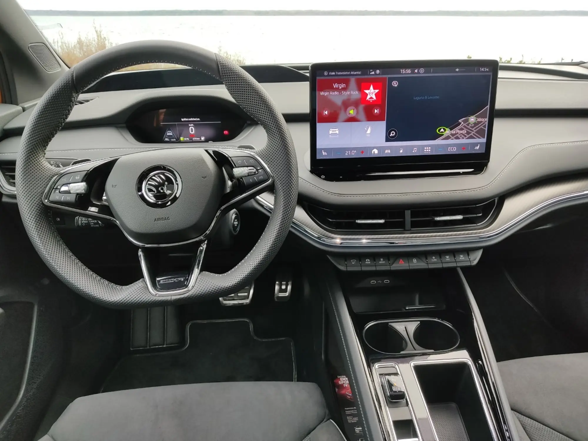 Skoda Enyaq Coupe iV 2022 - Prova Argentario - 19
