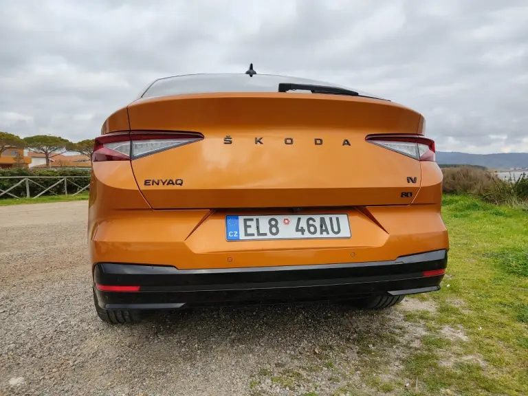Skoda Enyaq Coupe iV 2022 - Prova Argentario - 10