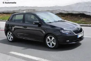Skoda Fabia 2015 - Foto spia 07-07-2014