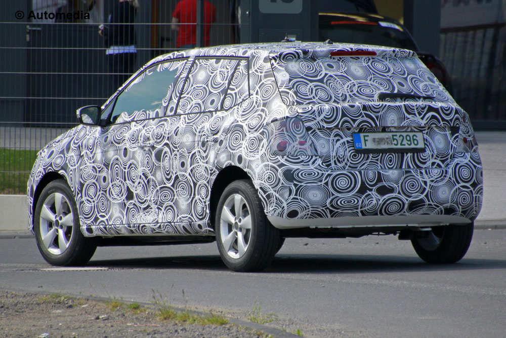 Skoda Fabia 2015 - Foto spia 21-05-2014