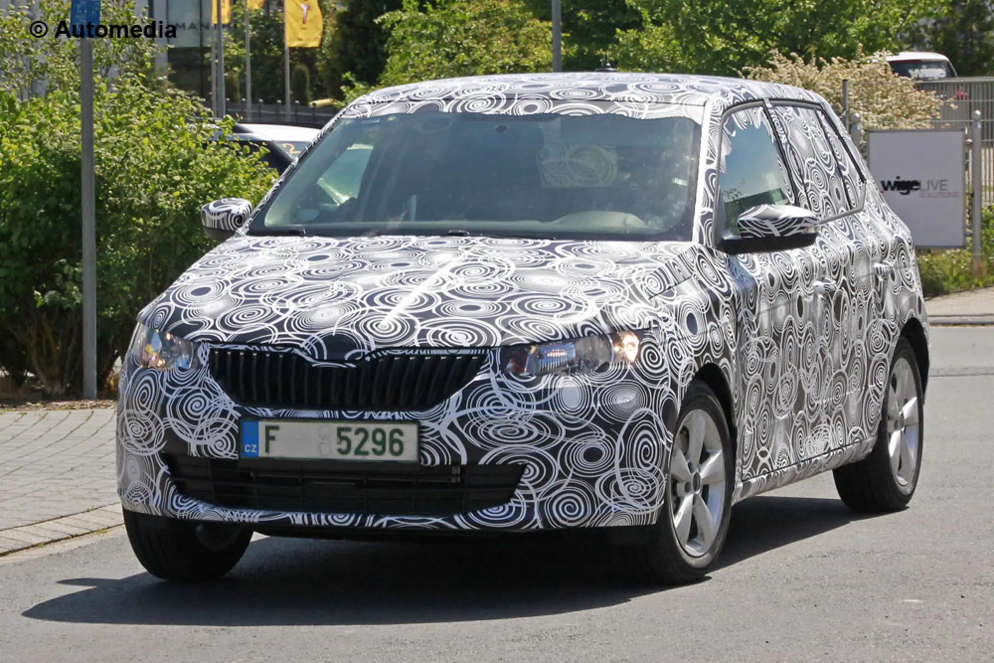 Skoda Fabia 2015 - Foto spia 21-05-2014 - 1