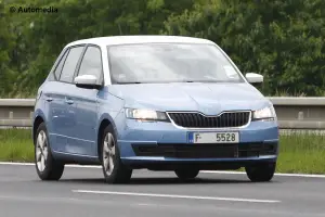 Skoda Fabia 2015 - Foto spia 29-05-2014