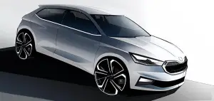 Skoda Fabia 2021 - Bozzetti