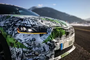 Skoda Fabia 2021 - Foto Spia leaked  - 5