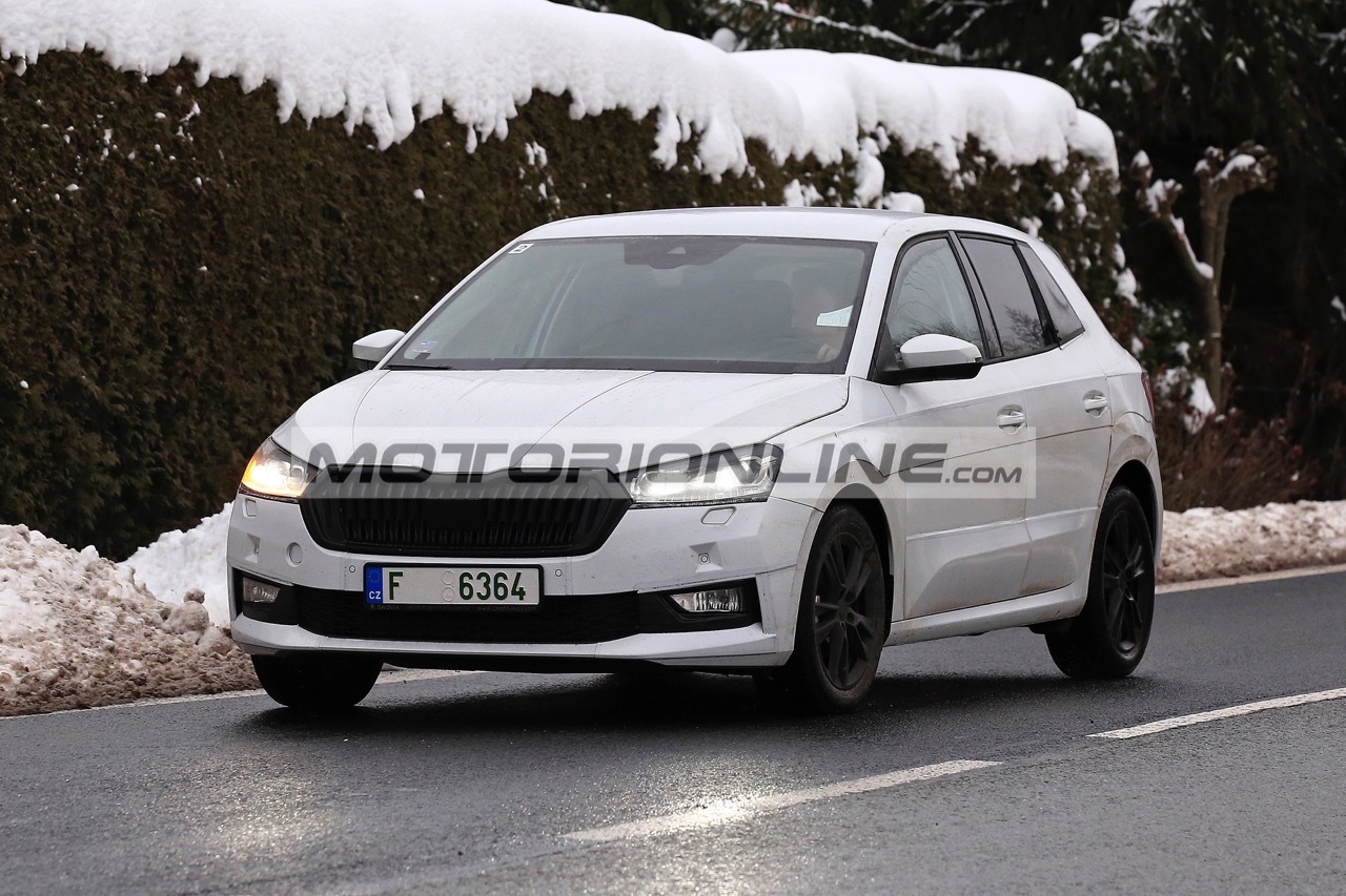 Skoda Fabia - Foto spia 21-1-2021