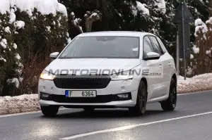 Skoda Fabia - Foto spia 21-1-2021