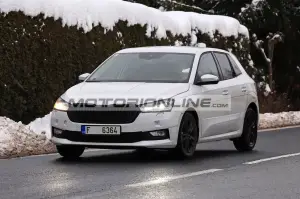 Skoda Fabia - Foto spia 21-1-2021