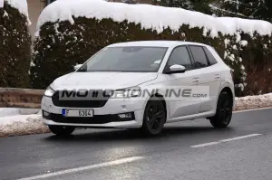 Skoda Fabia - Foto spia 21-1-2021