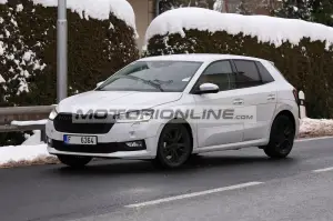 Skoda Fabia - Foto spia 21-1-2021