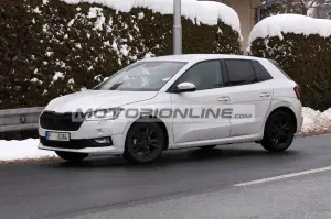 Skoda Fabia - Foto spia 21-1-2021