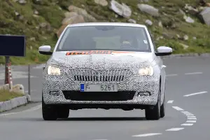 Skoda Fabia restyling foto spia 31 agosto 2016