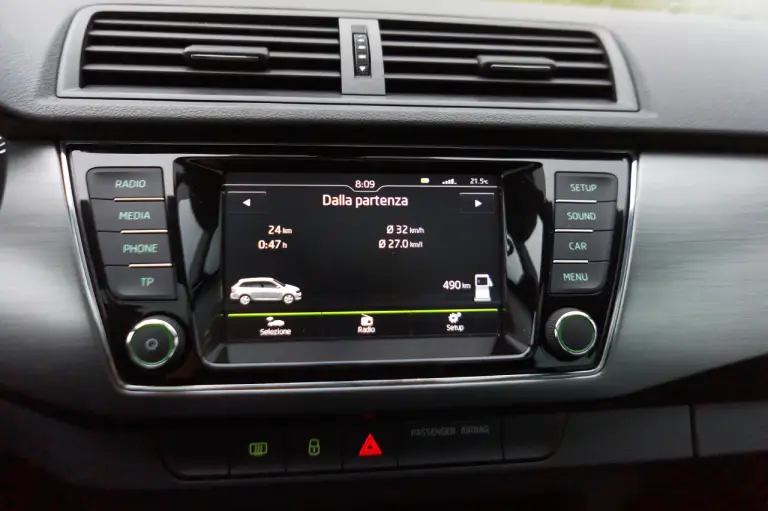 Skoda Fabia Wagon Prova su strada 2016 - 59
