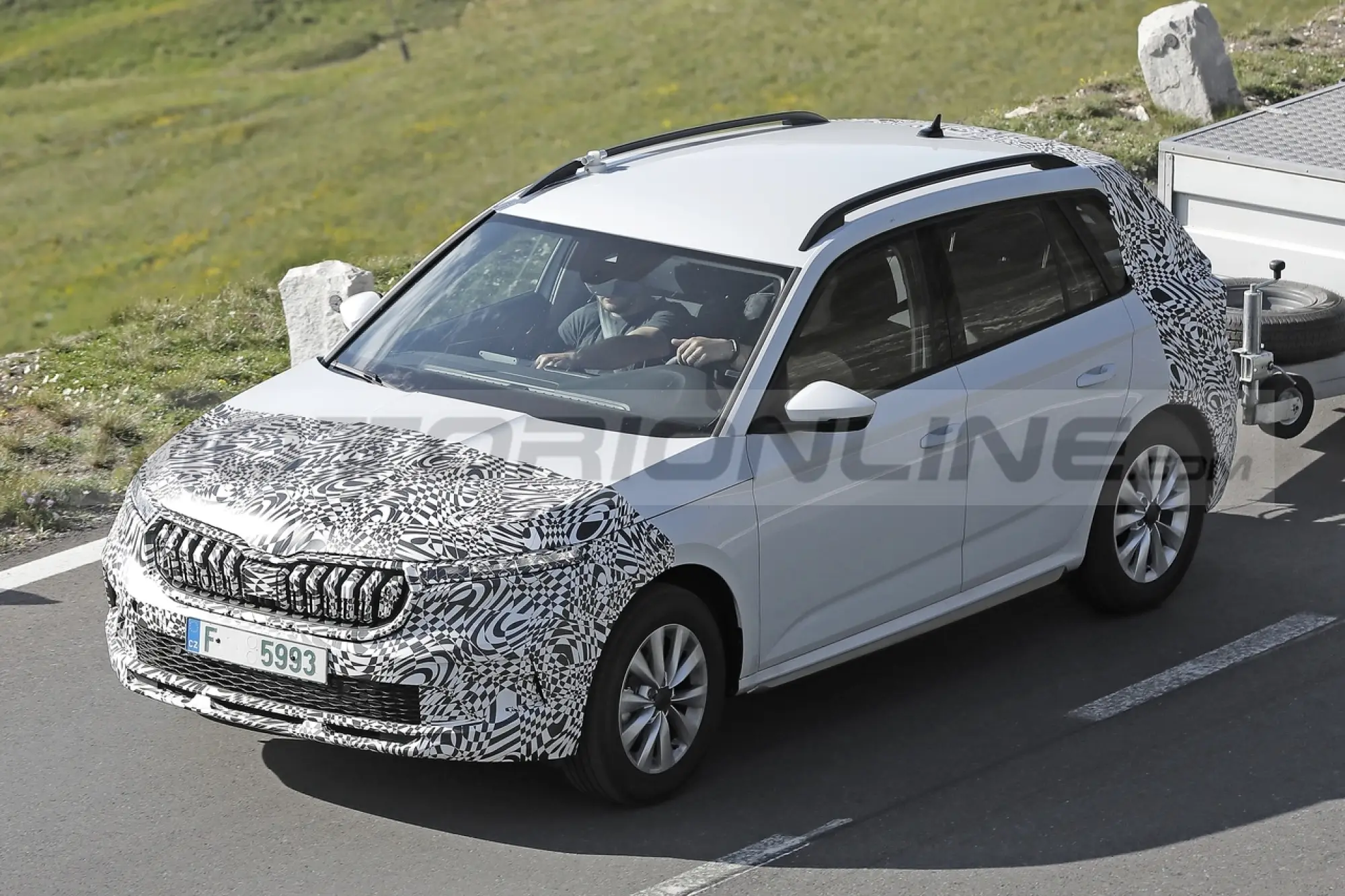 Skoda Kamiq 2023 - Foto Spia 04-07-2022 - 6