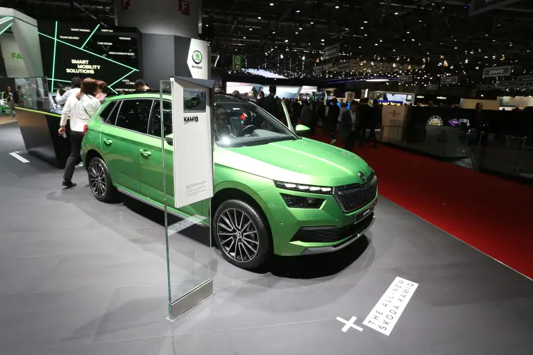 Skoda Kamiq - Foto live Salone di Ginevra 2019 - 6