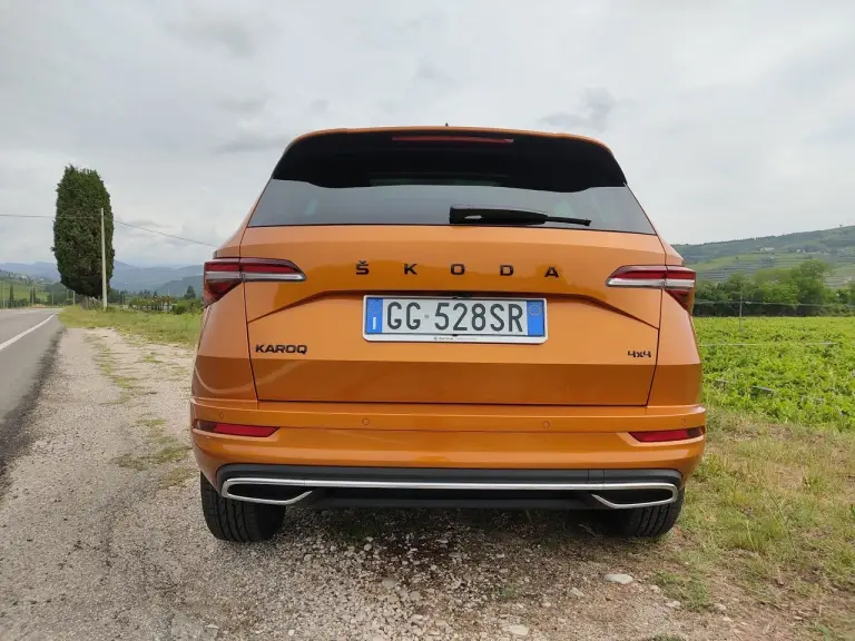 Skoda Karoq 2022 - Prova su strada - Verona - 6