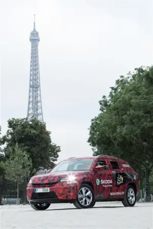 Skoda Kodiaq al Tour de France 2016