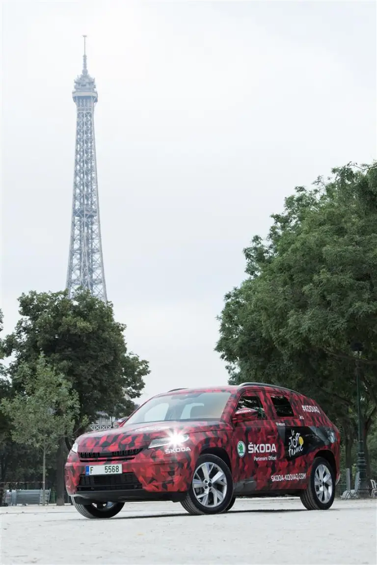 Skoda Kodiaq al Tour de France 2016 - 1