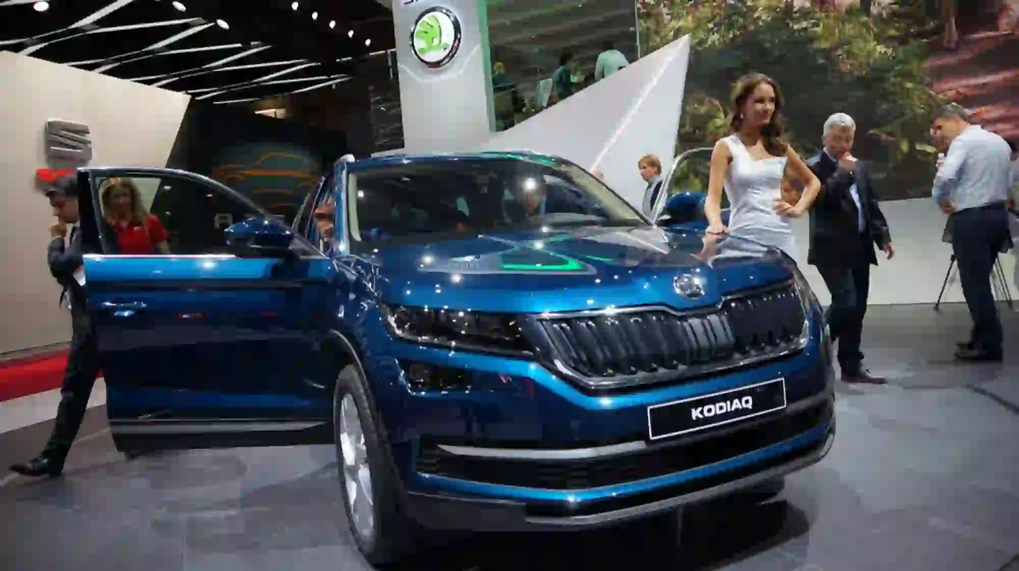 Skoda Kodiaq Foto Live - Salone di Parigi 2016 - 1