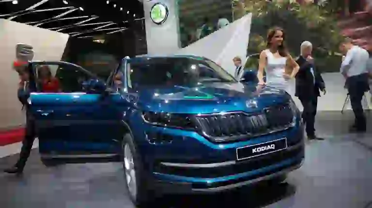 Skoda Kodiaq Foto Live - Salone di Parigi 2016 - 1