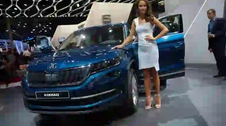 Skoda Kodiaq Foto Live - Salone di Parigi 2016 - 2