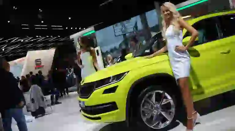 Skoda Kodiaq Foto Live - Salone di Parigi 2016 - 17