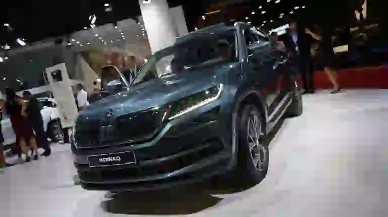 Skoda Kodiaq Foto Live - Salone di Parigi 2016 - 21