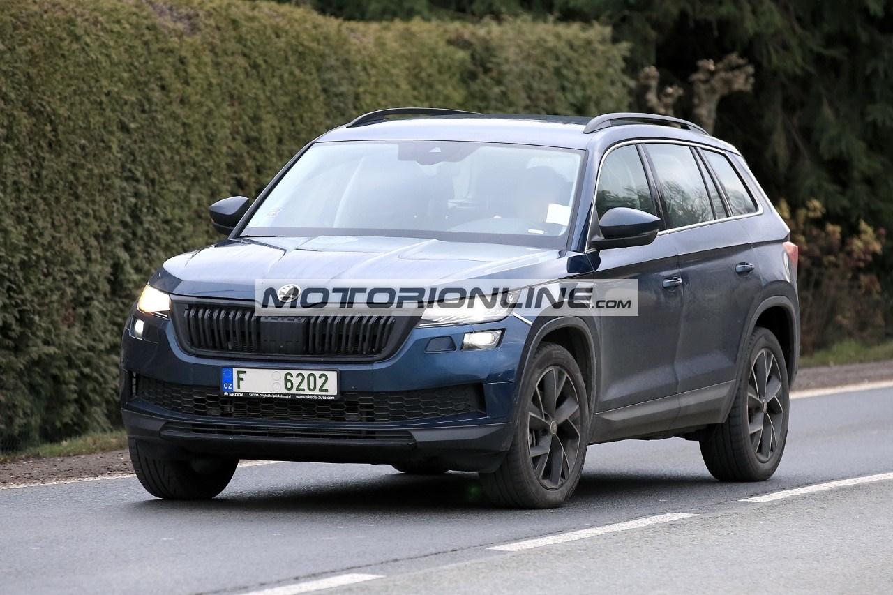 Skoda Kodiaq - Foto spia 7-1-2021