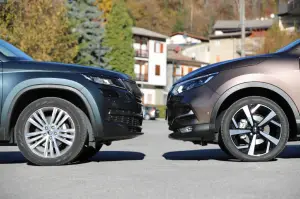 Skoda Kodiaq - Nissan Qashqai - Comparativa 2017