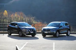 Skoda Kodiaq - Nissan Qashqai - Comparativa 2017