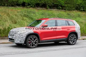 Skoda Kodiaq RS facelift - Foto spia 16-6-2020